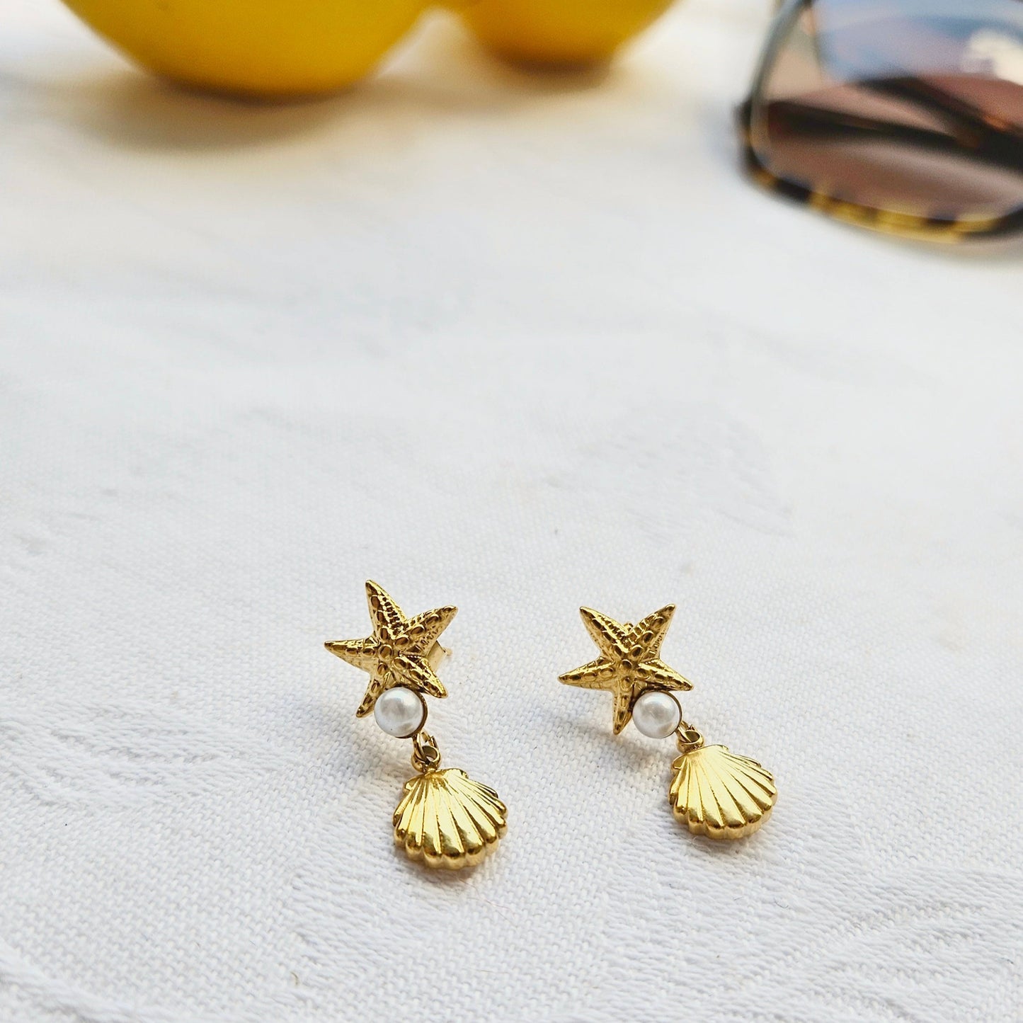 Boucles d'oreilles Nyméa