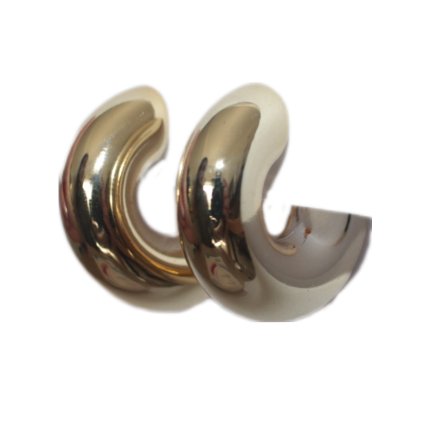 Boucles d'oreilles Capucine doré