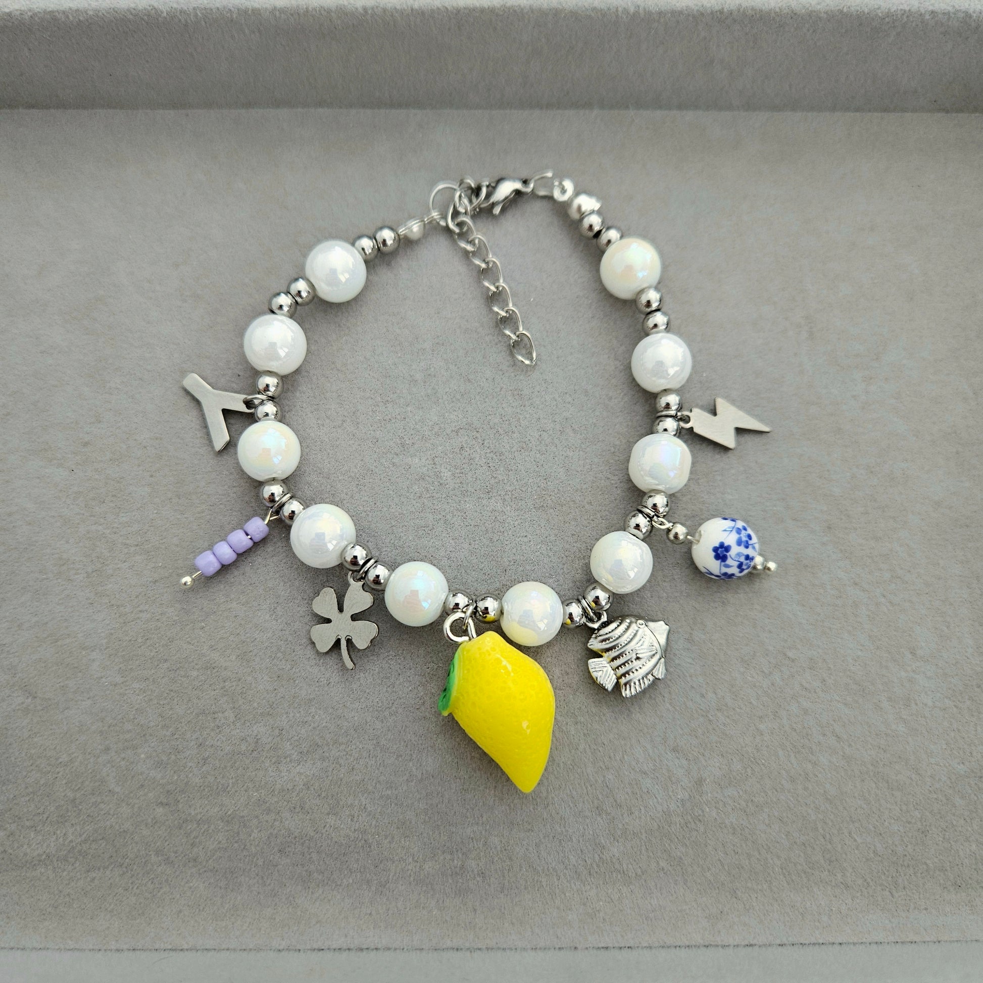 Bracelet Camélia - Personnalisable