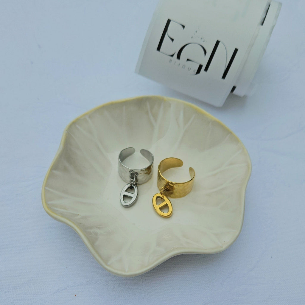 Bague Mocha argenté