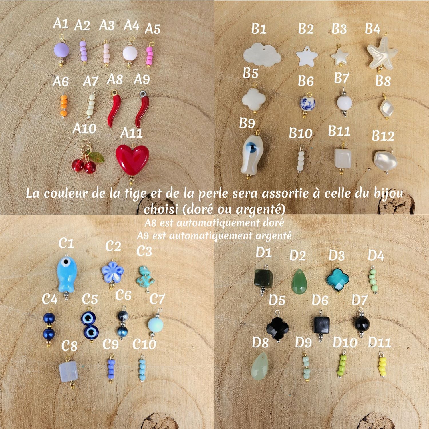 Collier Léane - Personnalisable