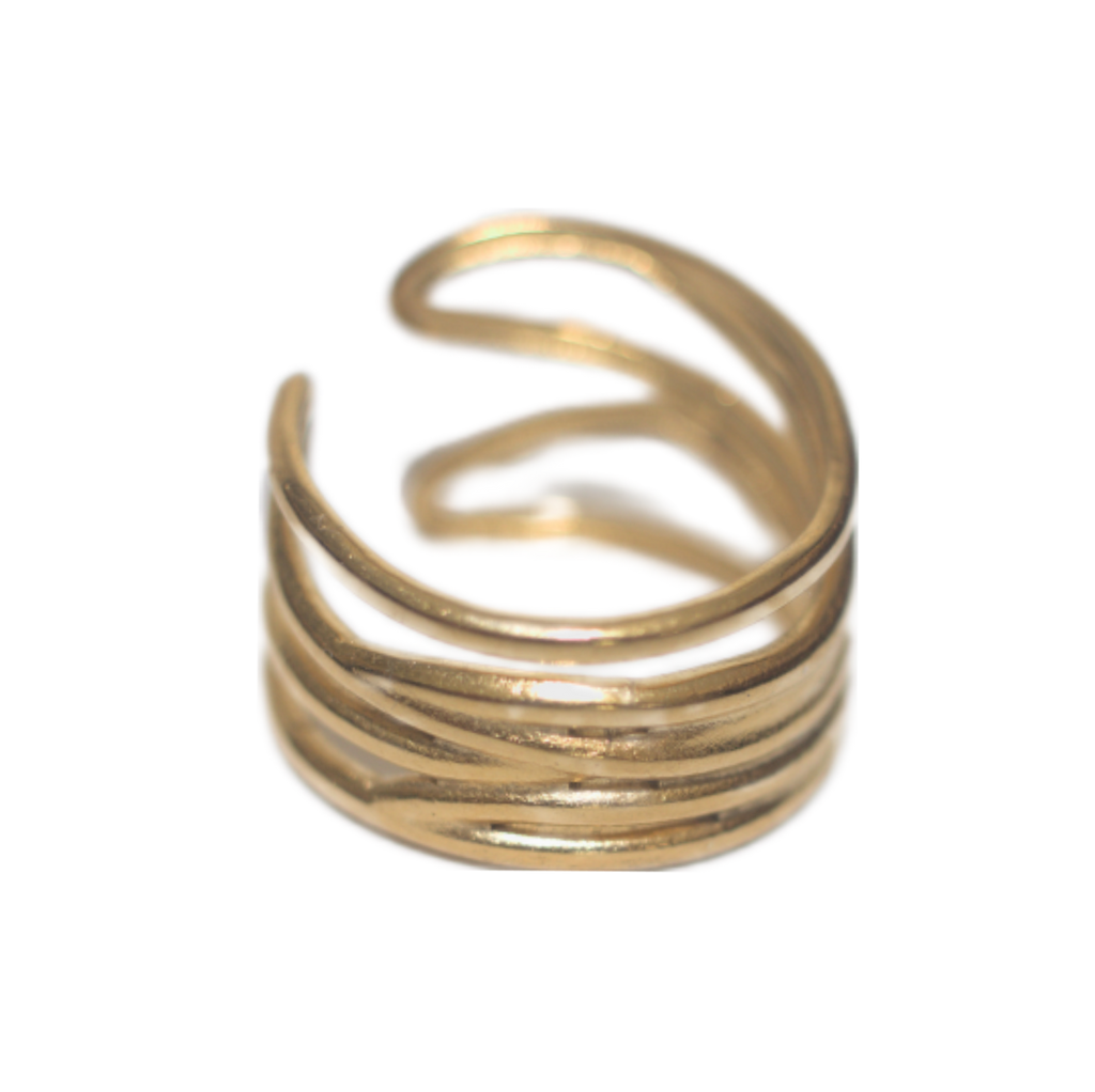 Bague Azra doré