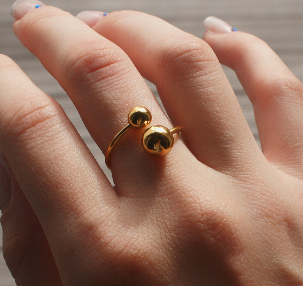 Bague Jasmine doré