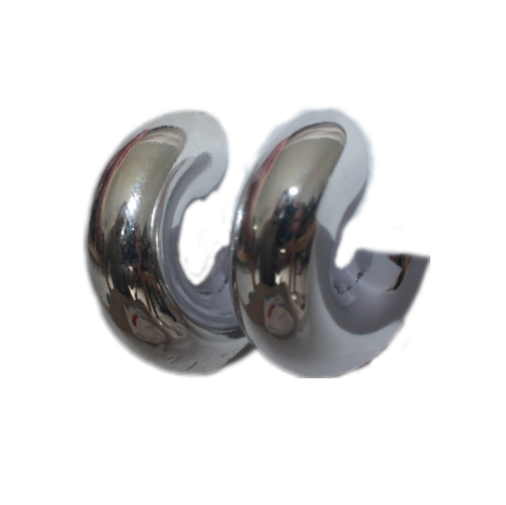 Boucles d'oreilles Capucine argenté