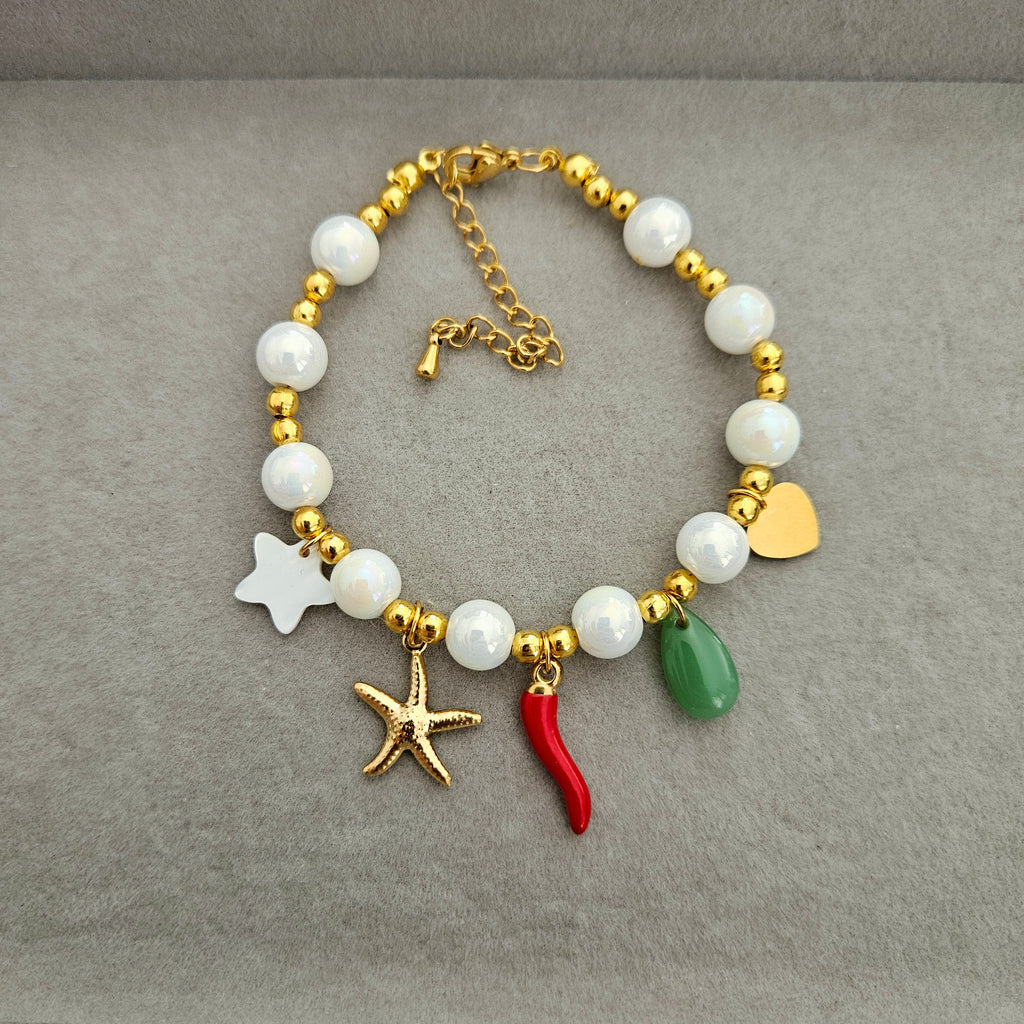Bracelet Camélia - Personnalisable