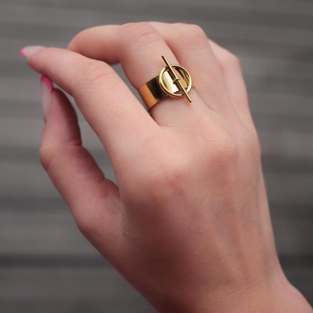 Bague Hina doré
