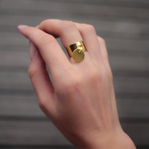 Bague Aimy doré