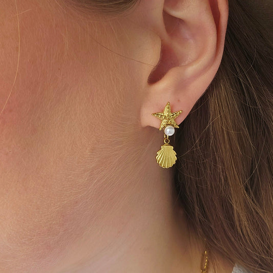 Boucles d'oreilles Nyméa