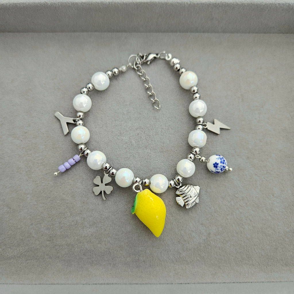 Bracelet Camélia - Personnalisable